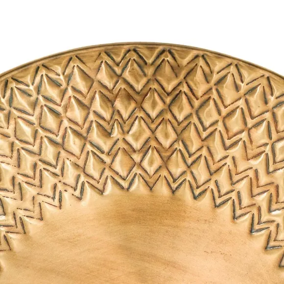 Solis Embossed Decorative Tray 3