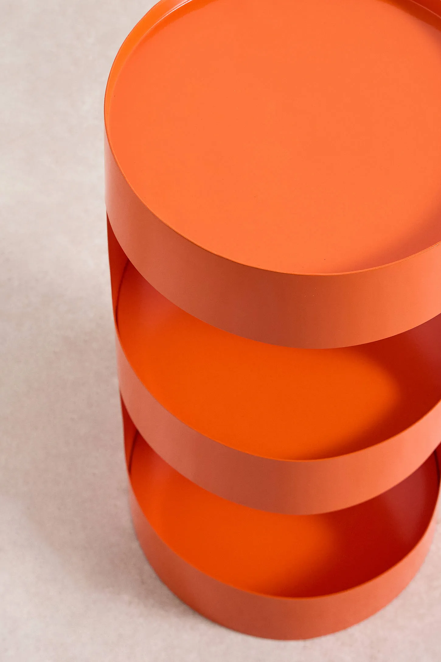 Ollie Orange Side Table - Orange 5
