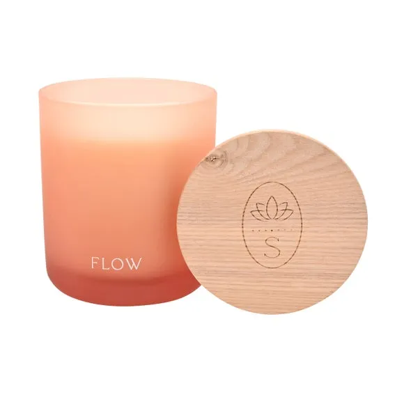 Serenity Flow Bergamot Myrrh & Sandalwood Candle 3