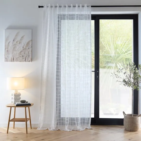Window Pane Multiway Voile Panel 2