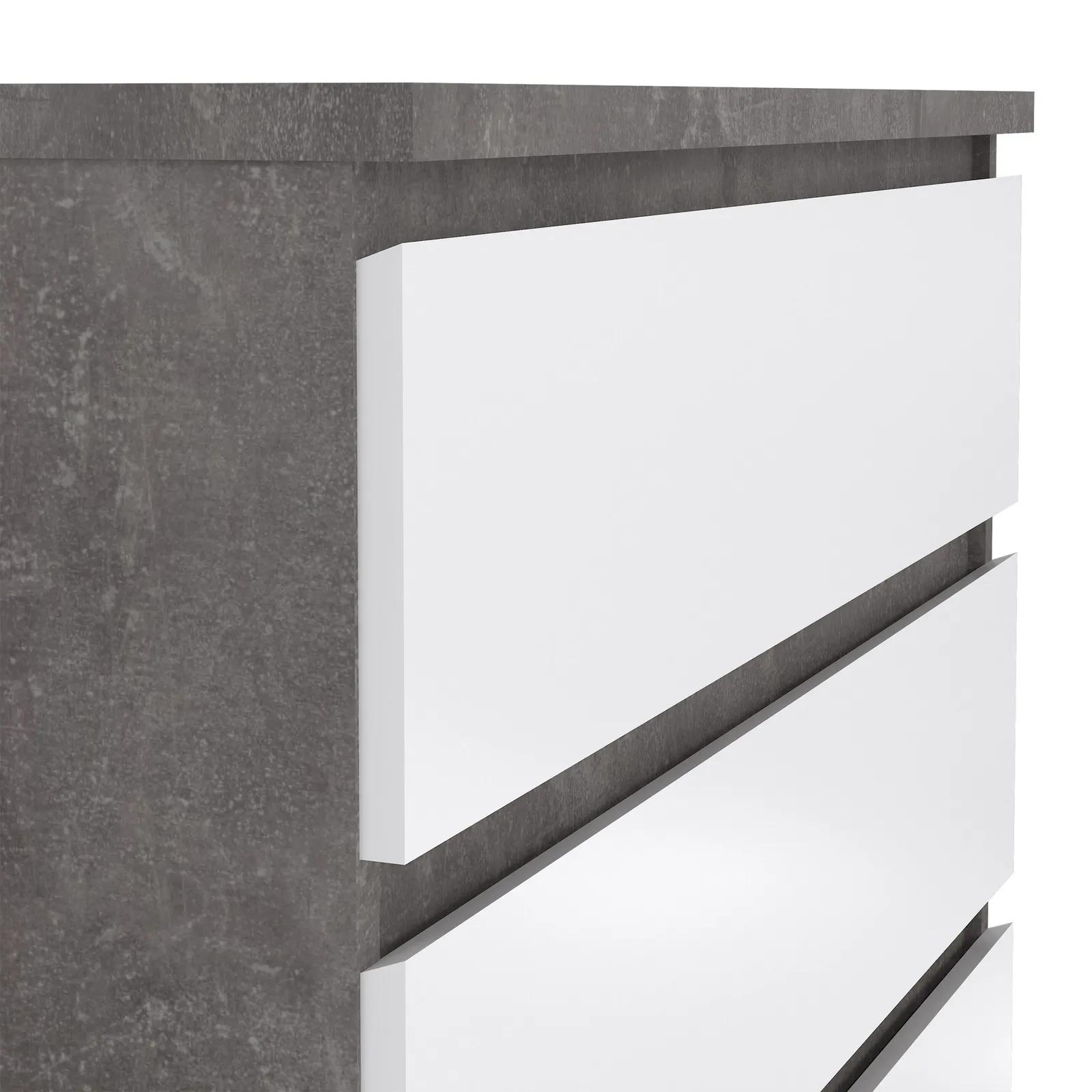Furniture To Go Naia Chest of 5 Drawers in Grey 6