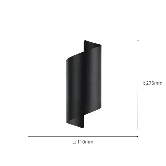 EGLO Montarello 2 Light Colour Changing LED Outdoor Wall Light 3