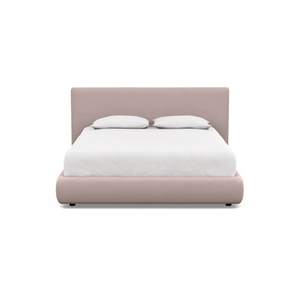 Heal's Alba Bed King Siena Cotton Dusky Pink 1