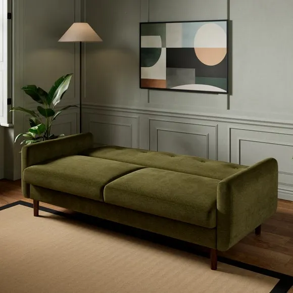 Margot Chenille Clic Clac Storage Sofa Bed 2