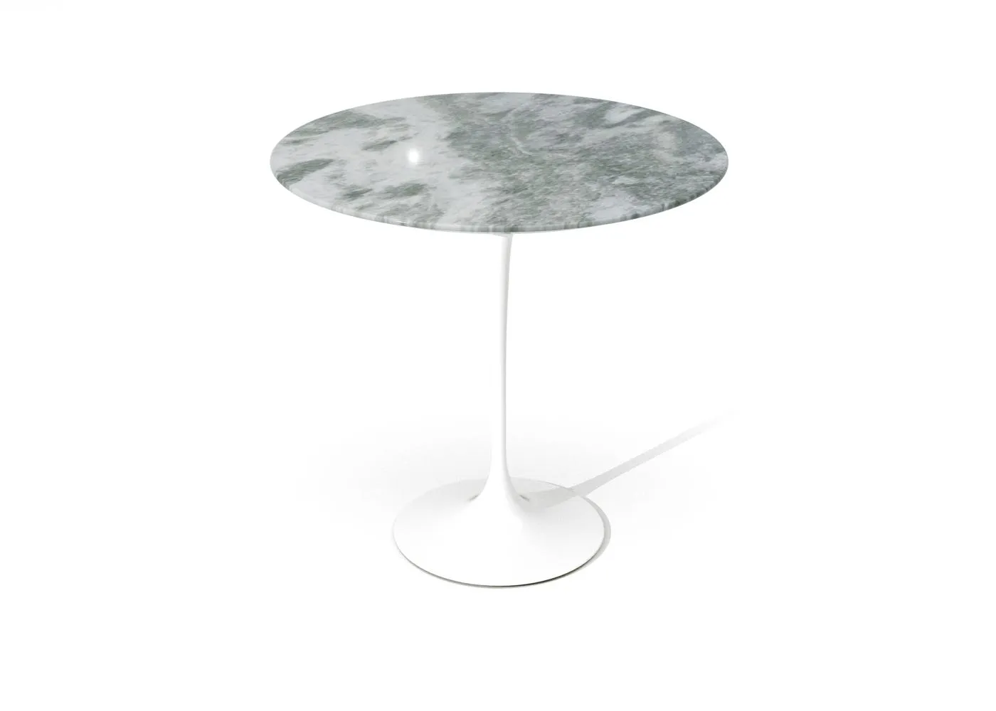 Knoll Saarinen Side Table in Limited Edition Iceberg Quartzite