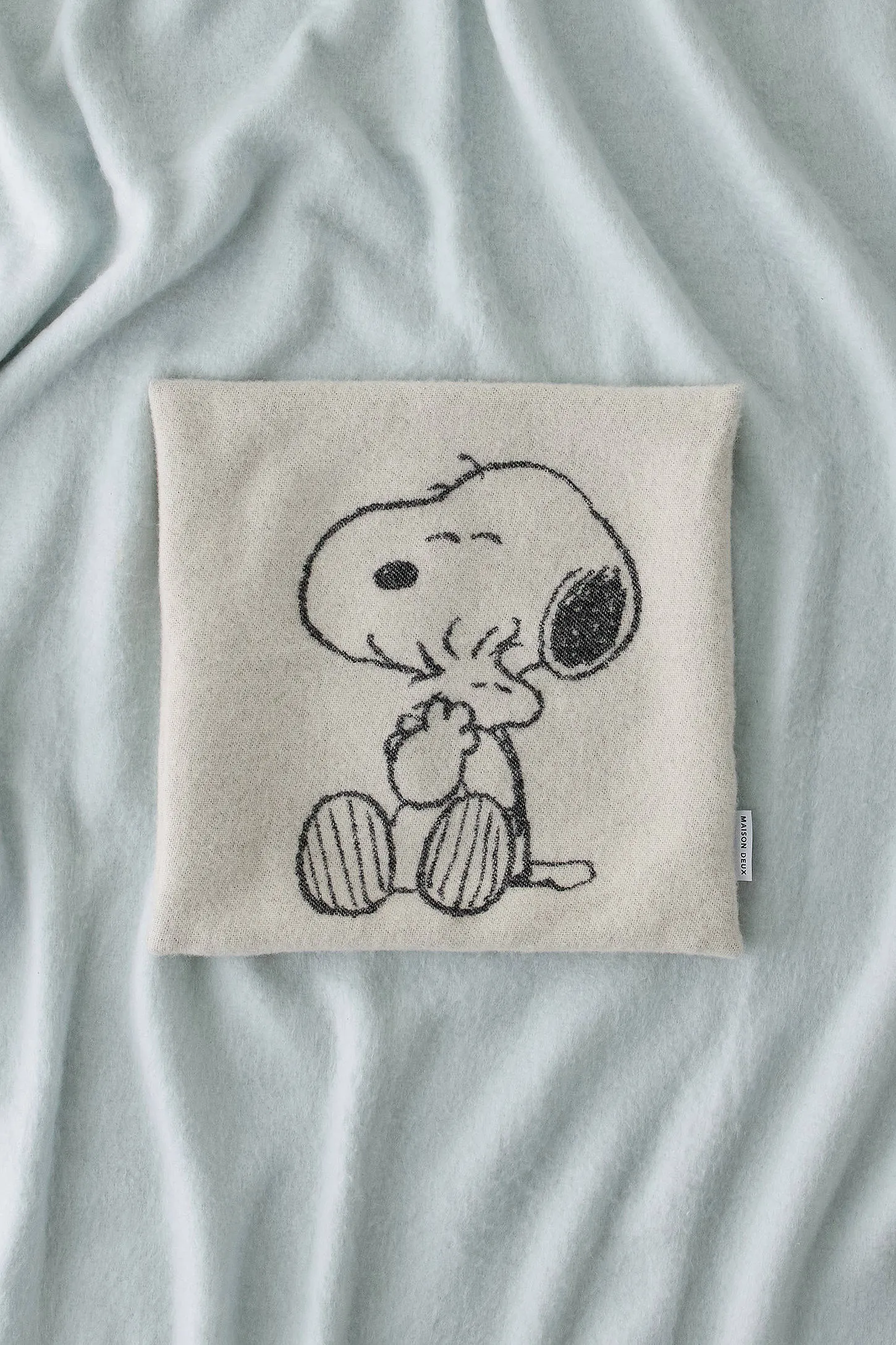 Maison Deux X Peanuts Snoopy Hug Wool Cushion ALL 4