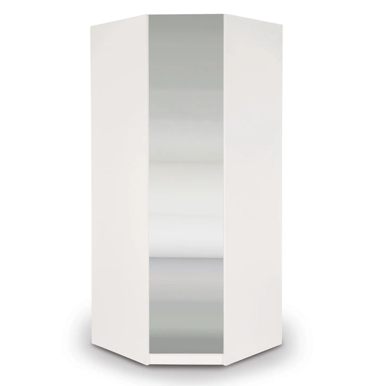 Angel Corner Wardrobe, White