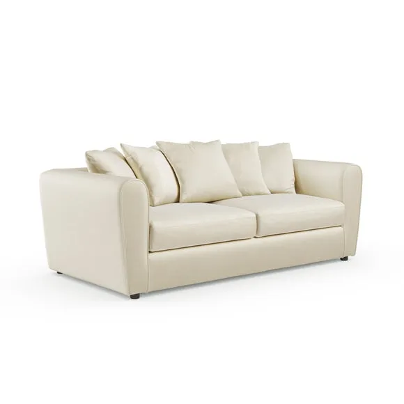 Blake Curved Arm Opulent Velvet 3 Seater Sofa 5
