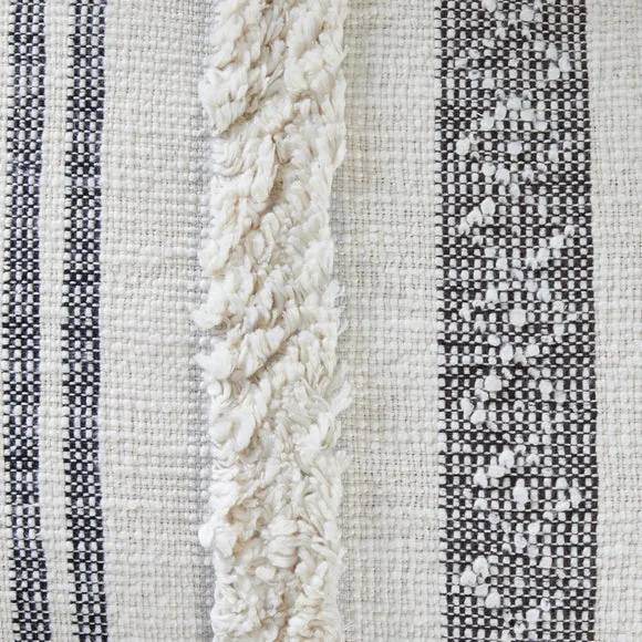 Samara Striped Natural Cushion 3
