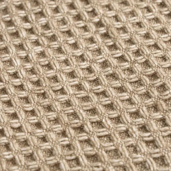 Chunky Waffle Throw Blanket 2