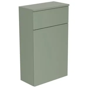 Newland Sage Green WC Unit With Top - 500mm