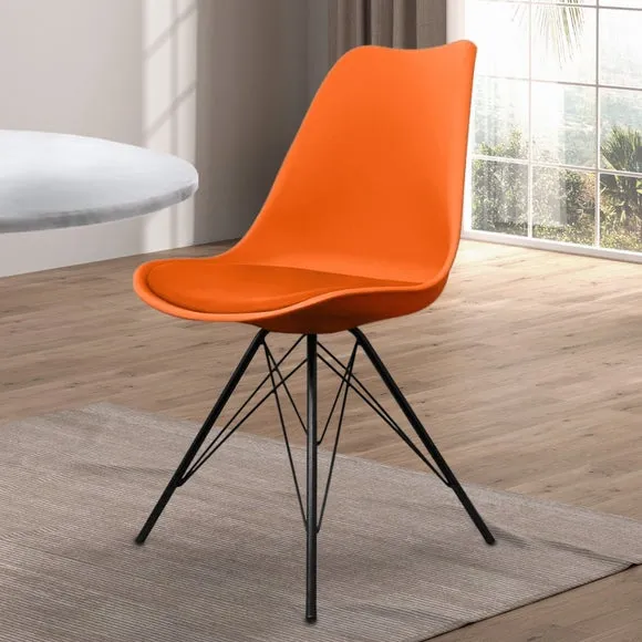 Fusion Living Soho Plastic Dining Chair 1