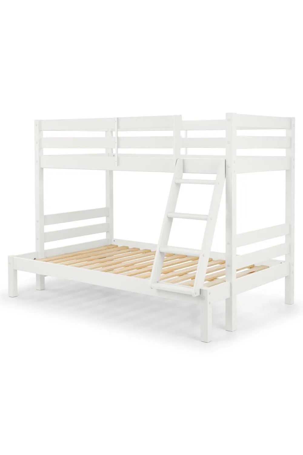 Julian Bowen Merlin Triple Sleeper Bunk Bed in White 3