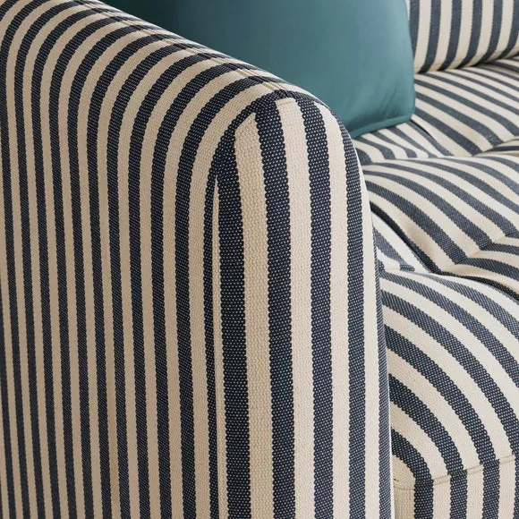 Max Linford Stripe Single Snuggle Sofa Bed 3