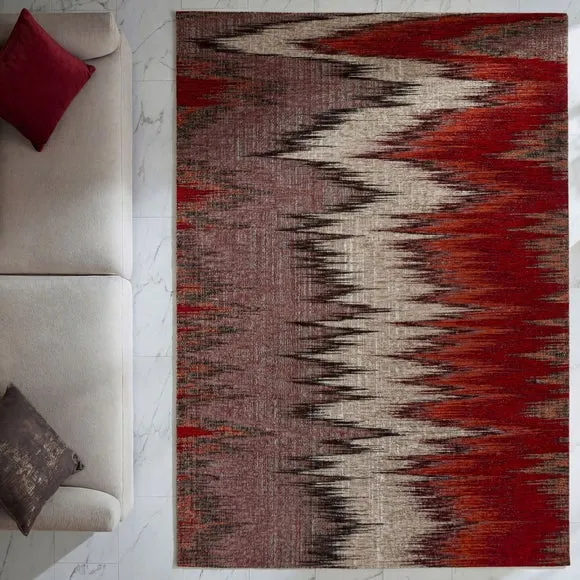 Aristelle Zig Zag Chenille Rug 6