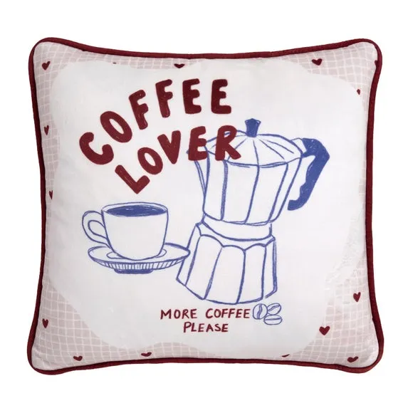 Fusion Coffee Club Square Cushion 4