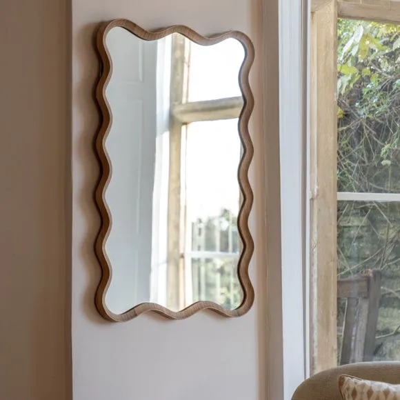 Cedar and Sage Willow Wall Mirror