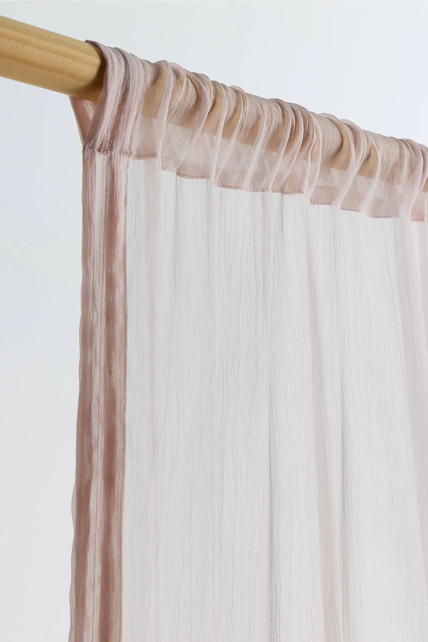 Roman Ruffle Curtain - Pink 4