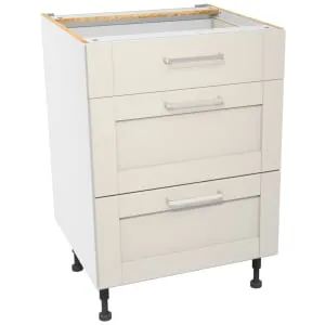 Wickes Ohio Porcelain Shaker Drawer Unit - 600mm
