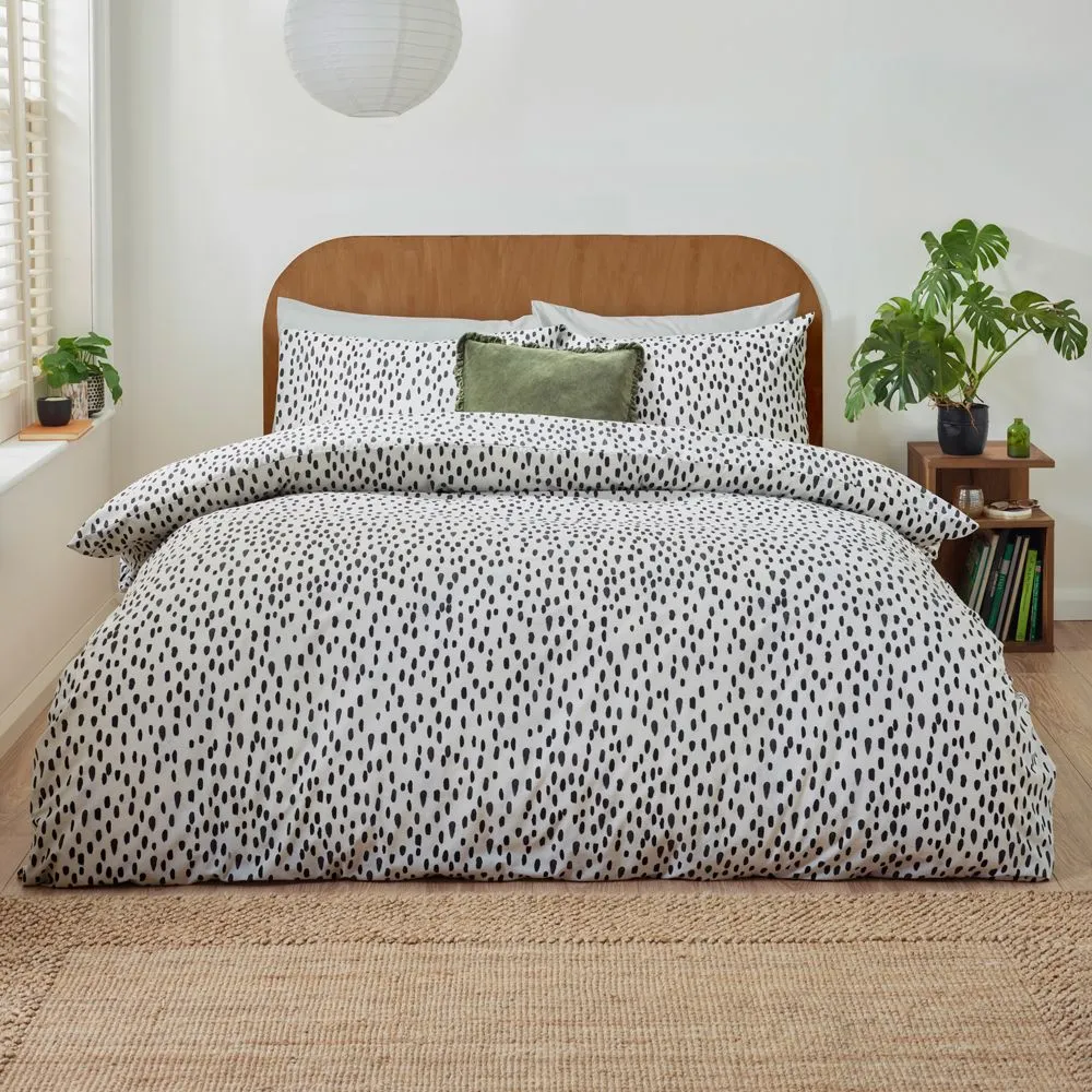 Furn Dottie Printed Duvet Cover Set