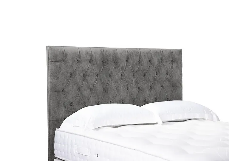 Artisan Collection Orton High Floor Standing Headboard - Single - Daytona Pebble
