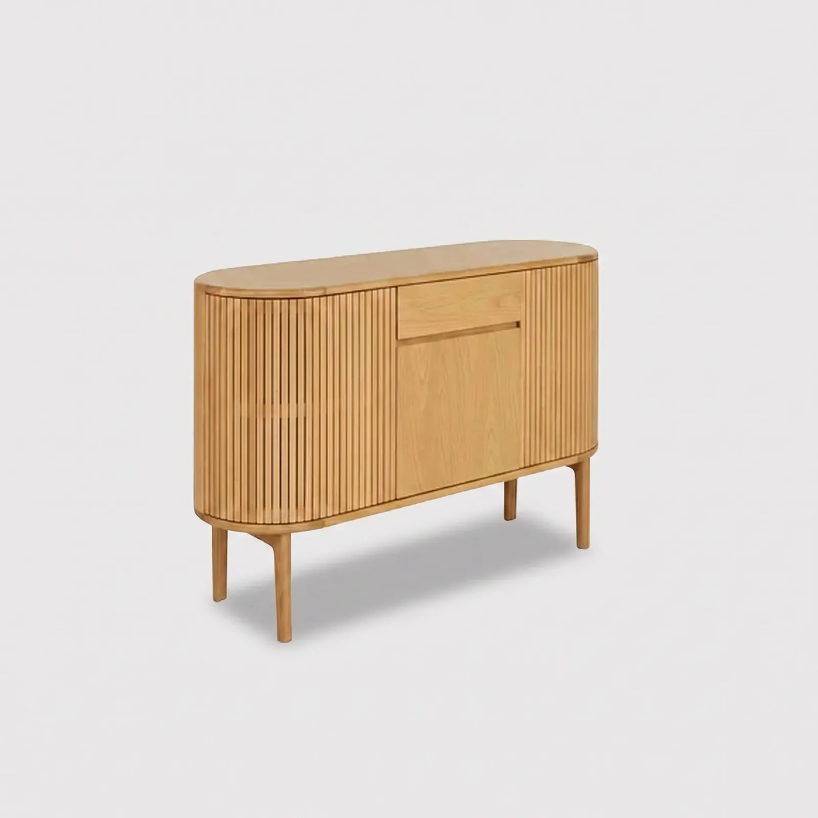 Ercol Siena Medium Sideboard, Brown Oak | Barker & Stonehouse