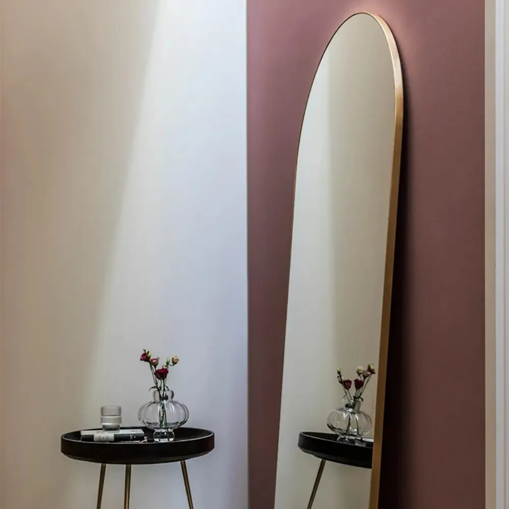 Heal's Fine Edge Floor Arch Mirror Black 5