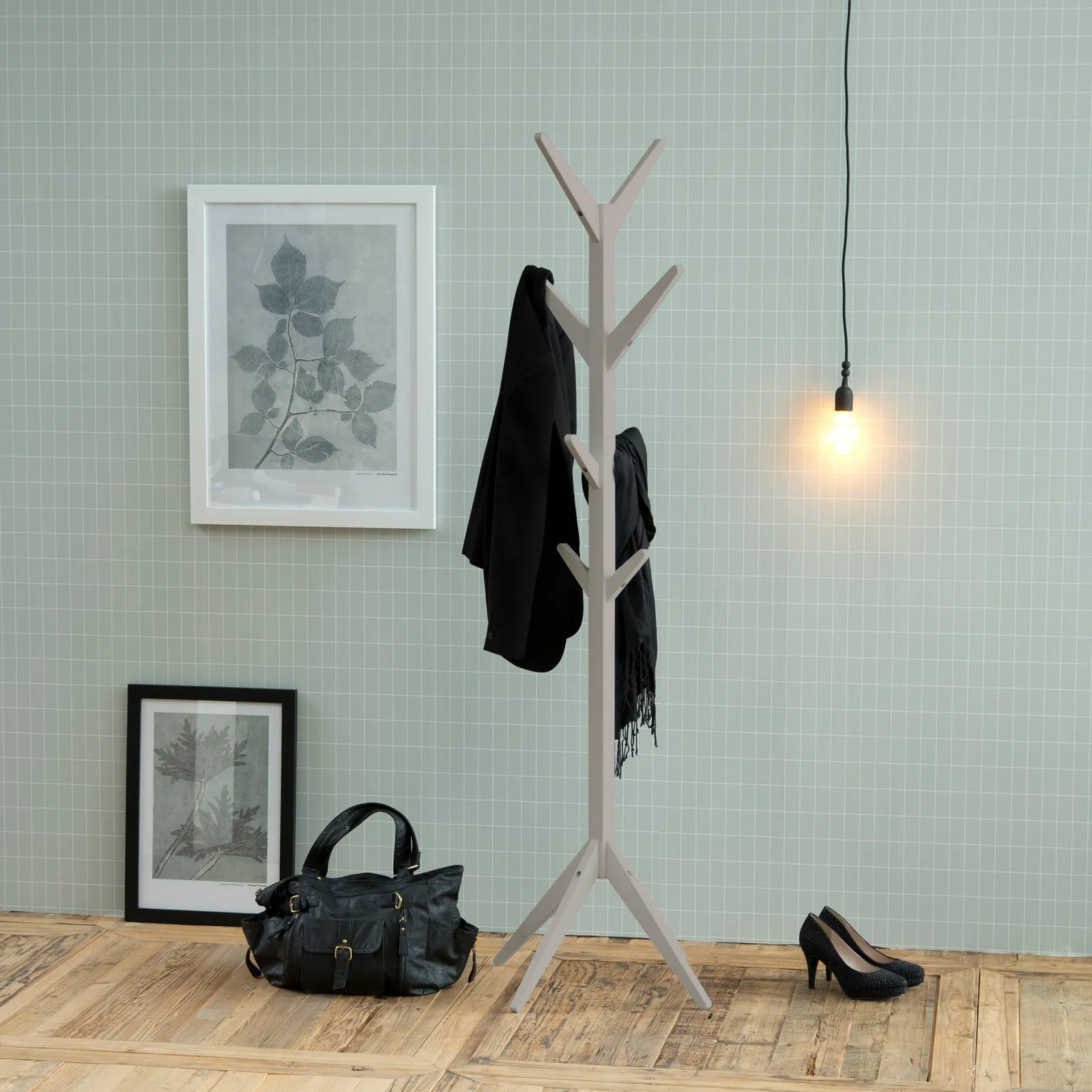 Furniture To Go Ascot Coat Hanger in Grey 2