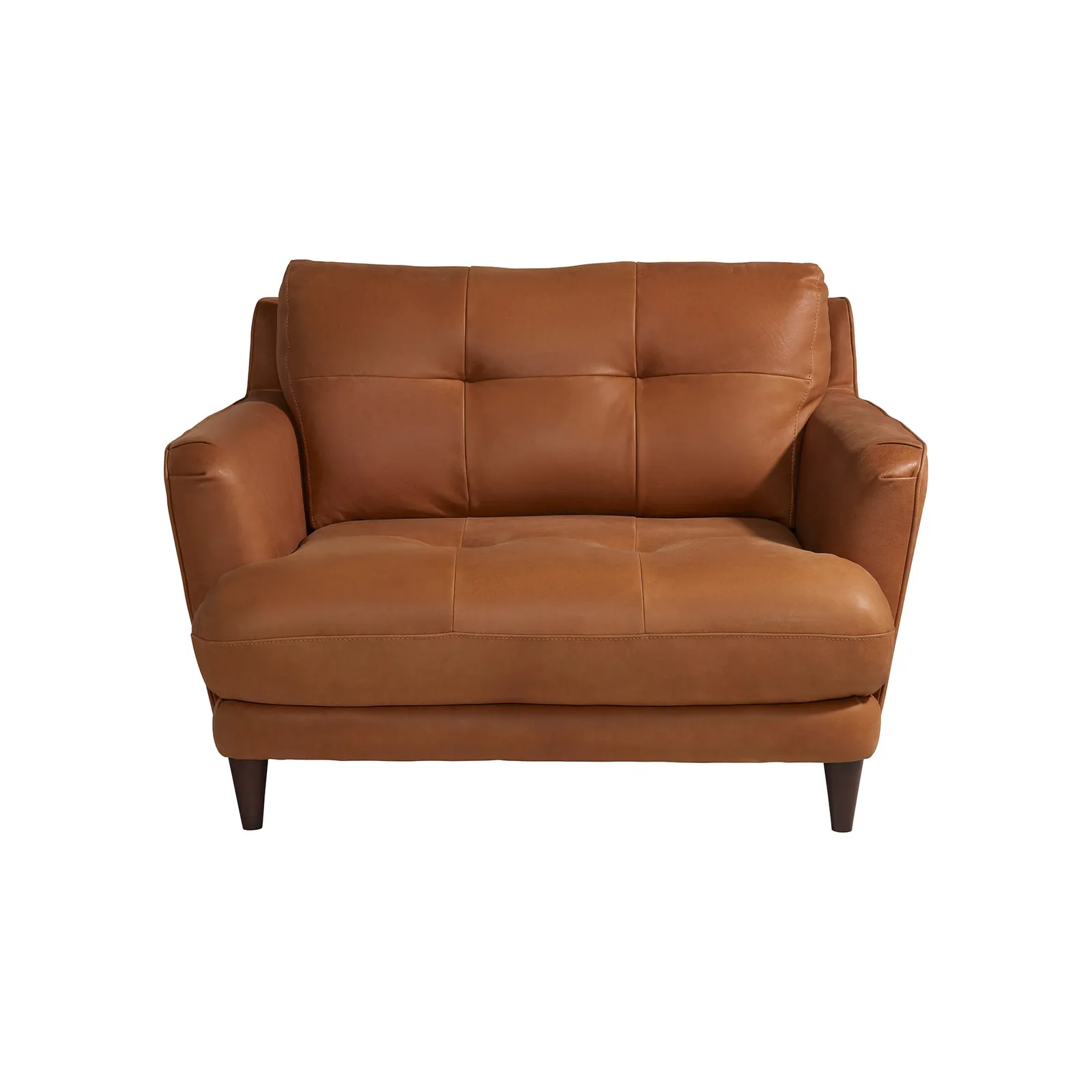 Aldo Maxi Armchair, Brown Leather | Barker & Stonehouse 3