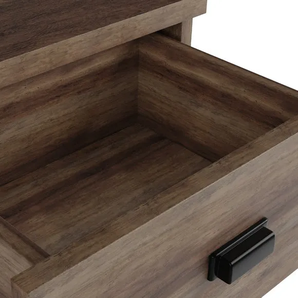 Fulton Tall 5 Drawer Chest, Pine Effect 6
