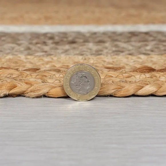 Elements Natural Jute Border Rug 2