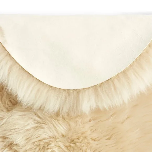 Double Pelt Sheepskin Rug 3