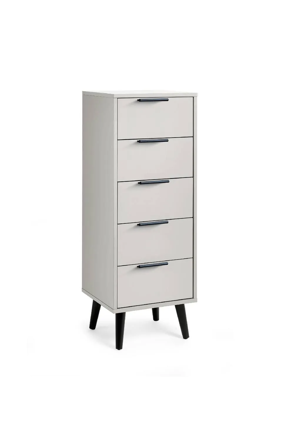 Julian Bowen Alba 5 Drawer Chest in Grey 3