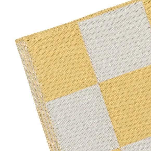 Furn. Checkerboard Indoor Outdoor Rug 6