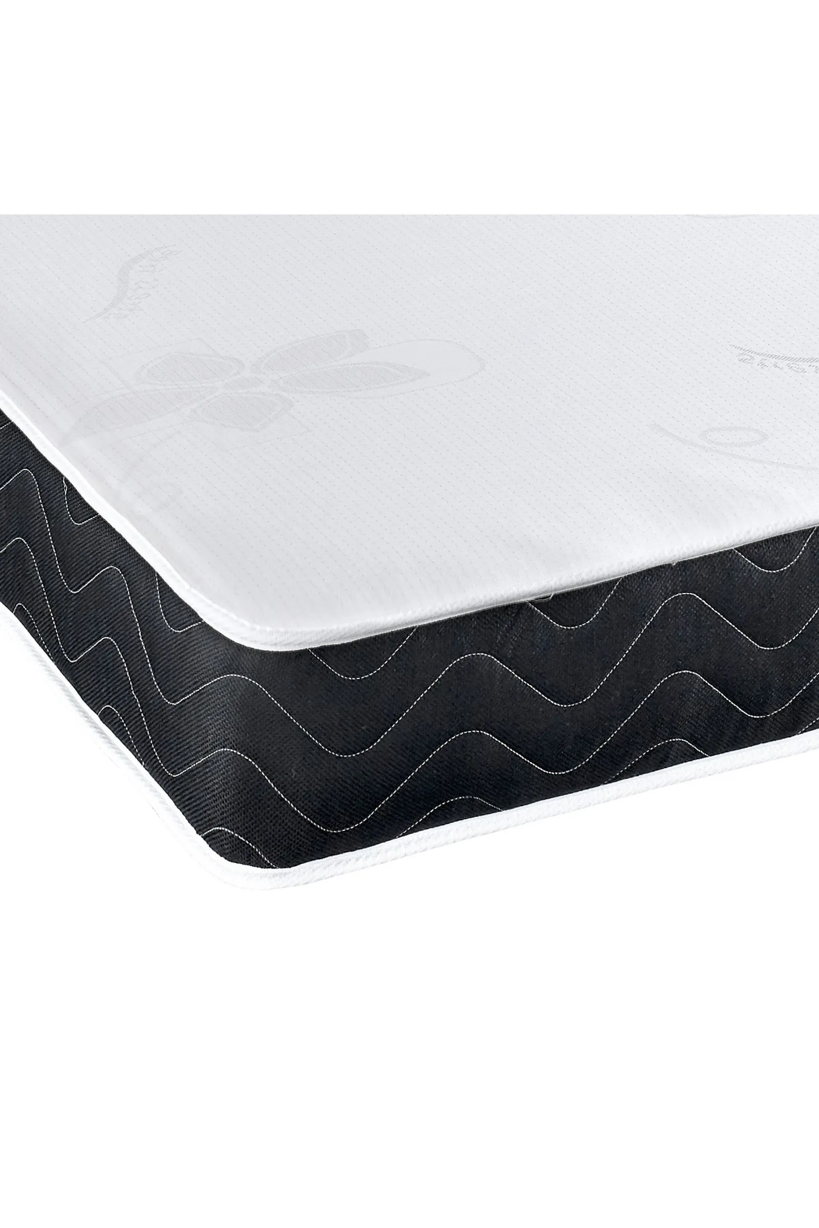eXtreme Comfort Ltd Mars Black Border Basic Budget Stress Free Hybrid Memory Foam & Spring Mattress 3