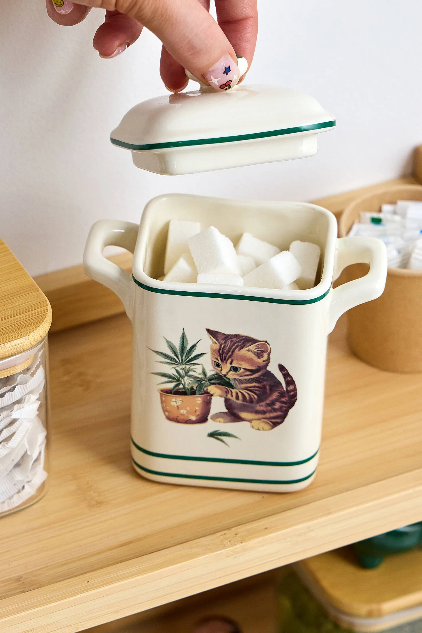 High Maintenance Trinket Jar - Green 2