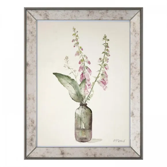Cedar & Sage Foxgloves Framed Print