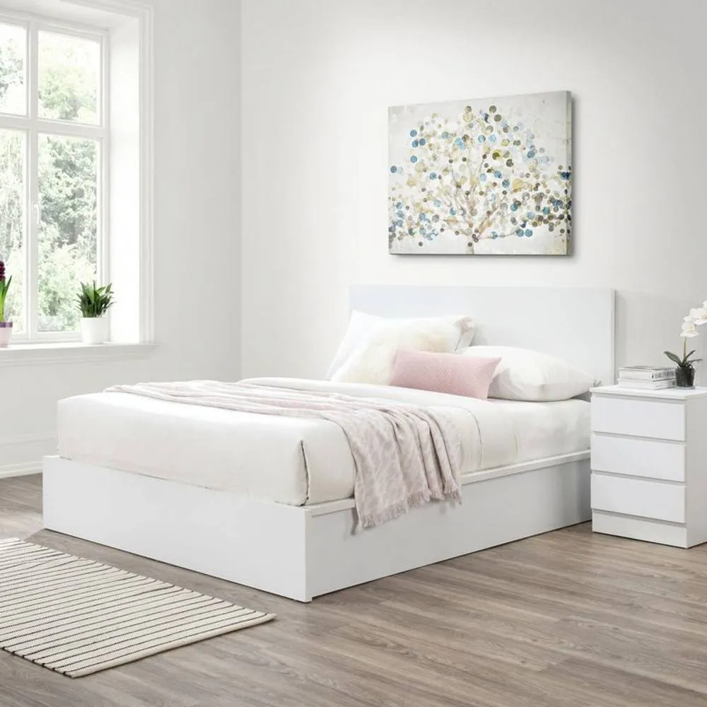 Birlea Oslo 4 Drawer Chest White 3