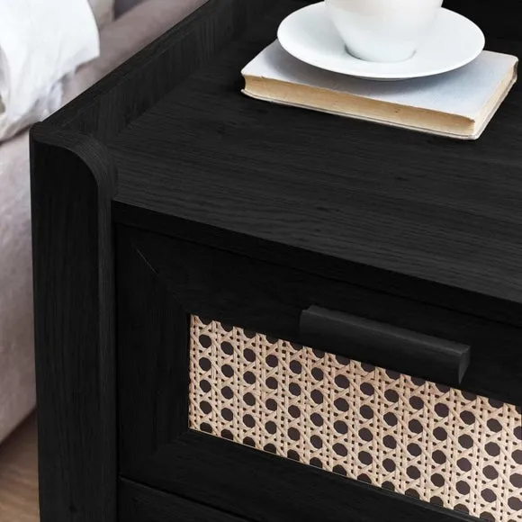 Sydney 2 Drawer Bedside Table 4