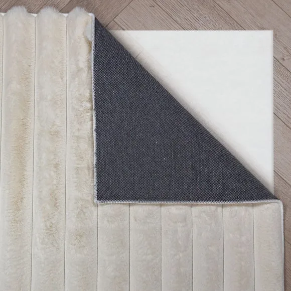 Cord Faux Fur Supersoft Rug 3