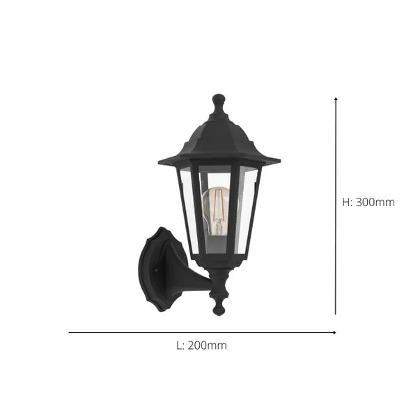 EGLO Olgiata E Classic Outdoor Wall Light 4