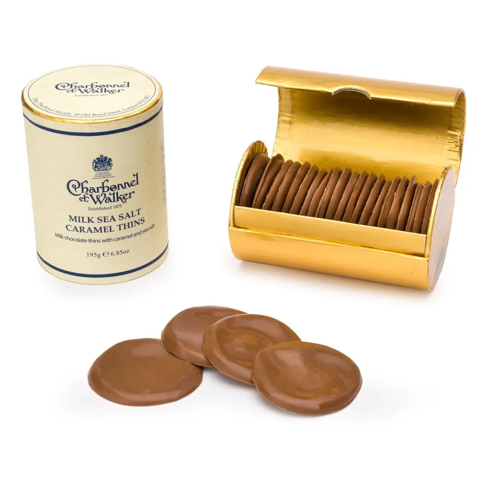 Charbonnel et Walker Ltd Milk Sea Salt Caramel Thins