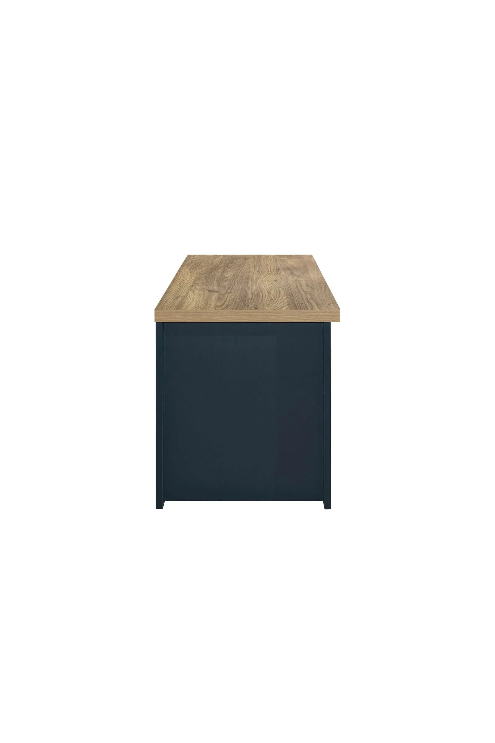 Birlea TV Unit Blue Oak Highgate Small Entertainment Navy Farmhouse Shabby Chic 6