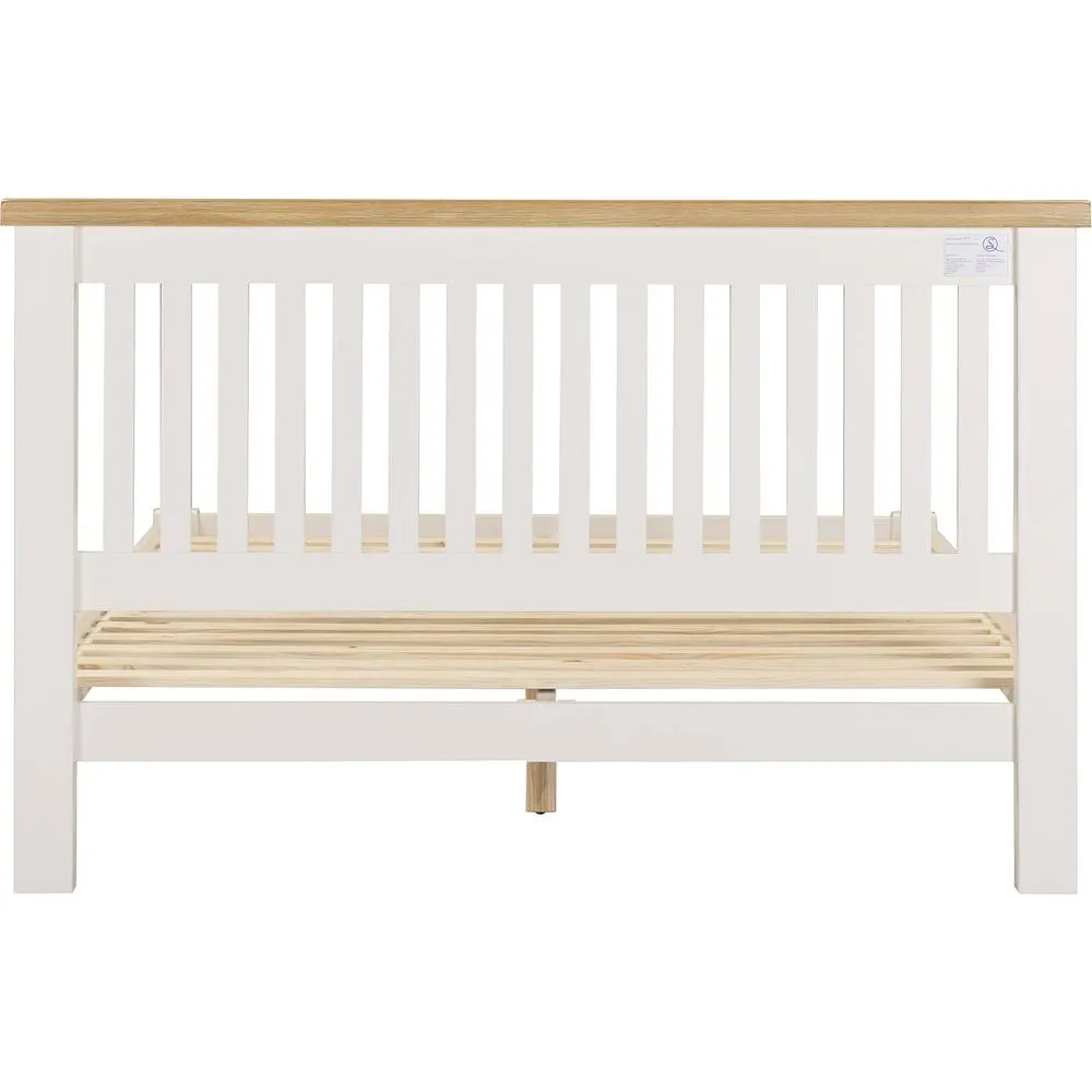 Seconique Windsor 5' Bed Low Foot End (Part Assembled) in Ivory 5