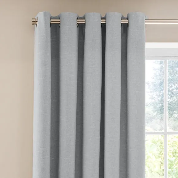 Calista Eyelet Curtains (Blackout Available) 1