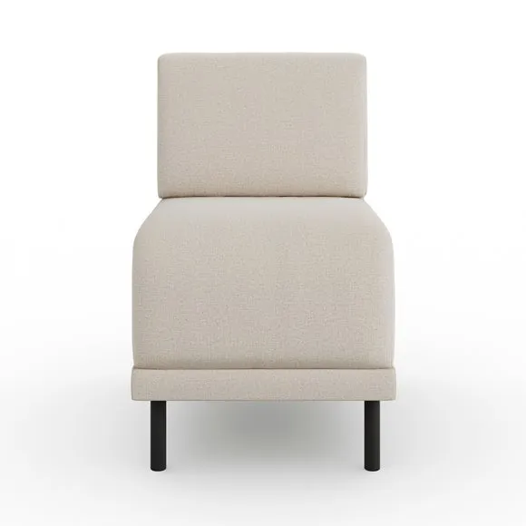 Mae Small Dining Bench, Textured Weave 2
