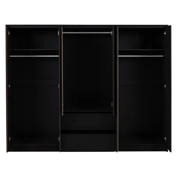 Walker 6 Door 2 Drawer Wardrobe 4