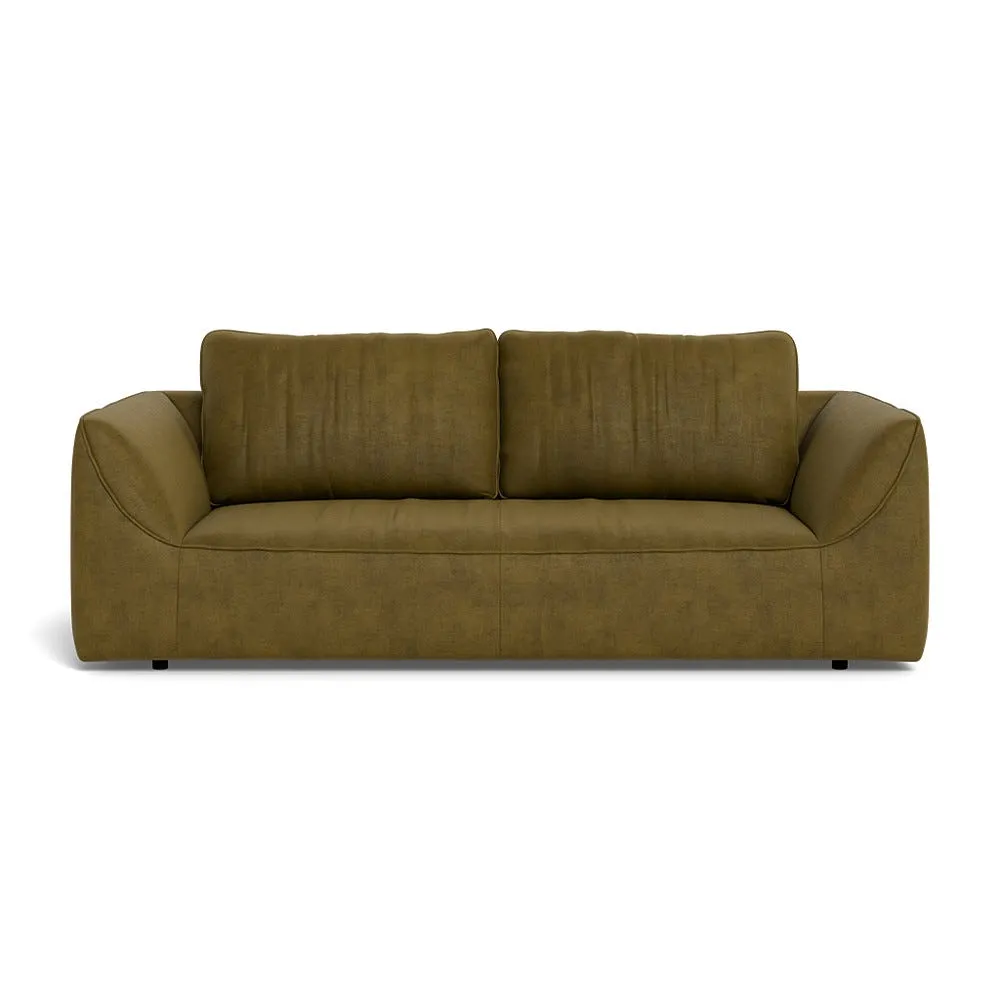 Heal's Morven 3 Seater Sofa Smart Luxe Velvet Peridot 1