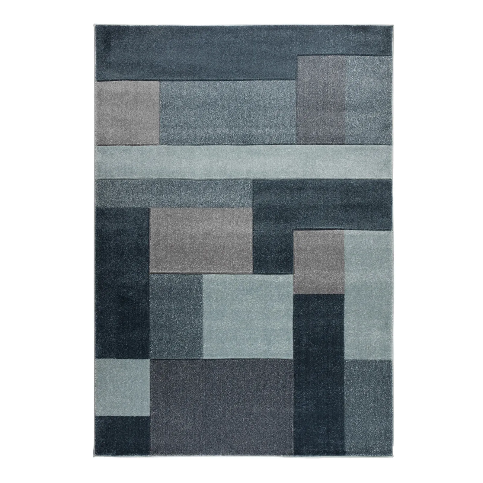 Cosmos Hand Carved Rug Cosmos Denim