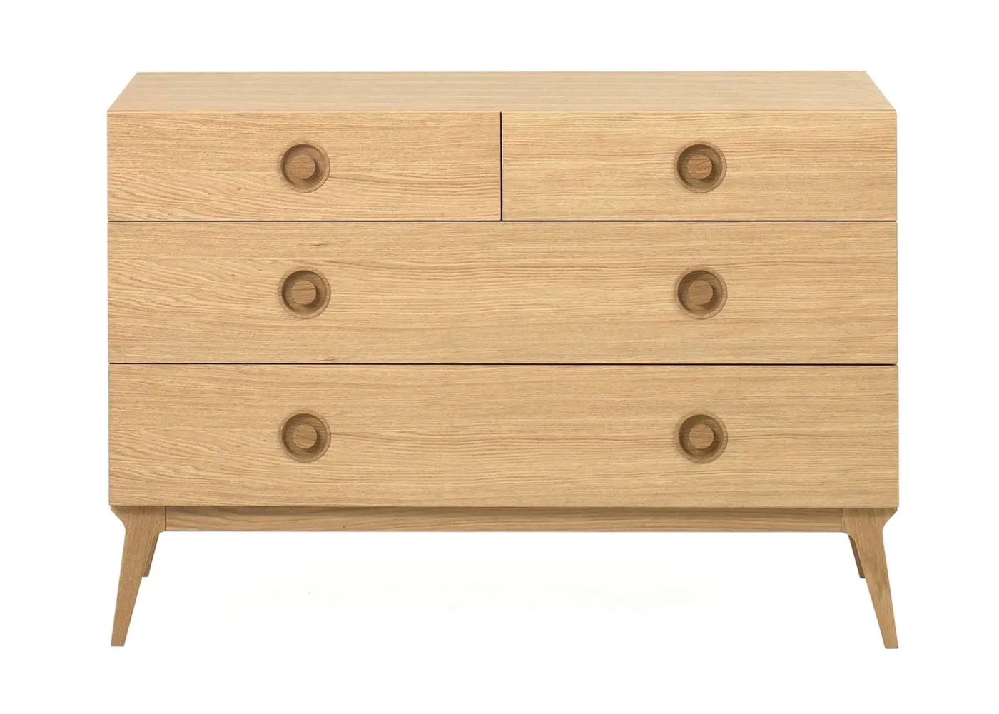 Case Valentine Chest of Drawers Oak 3